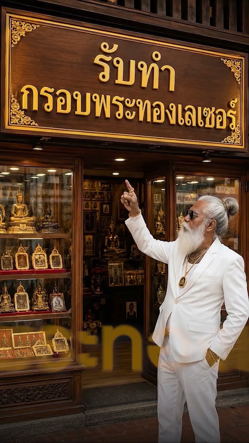 เกจิ99 • กรอบพระทองเลเซอร์